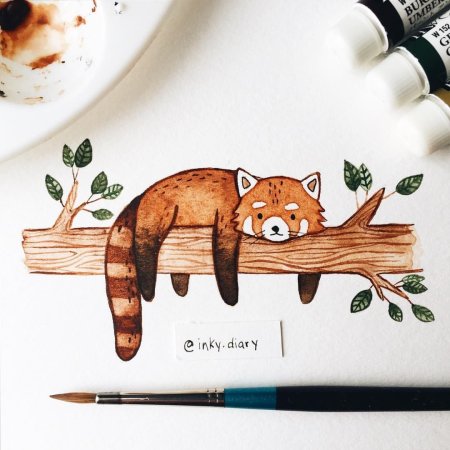 Рисунки для скетчбукаживотные