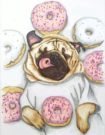 Милые рисунки для скетчбука