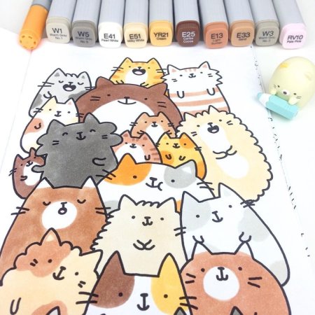 Скетчбук с собаками