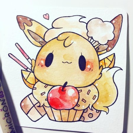 Рисунки животных в скетчбуке