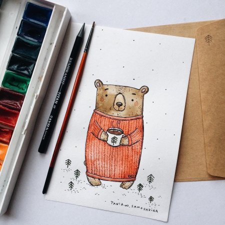 Идеи для рисунков маркерами легко