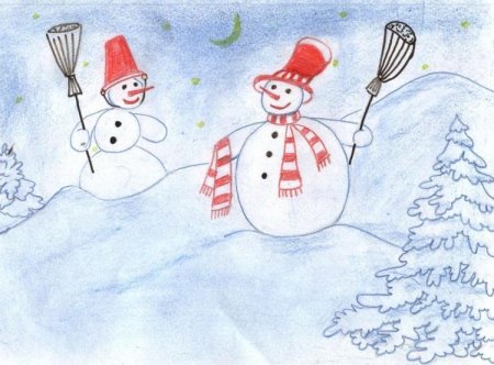 Как нарисовать Деда Мороза