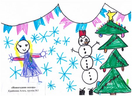 Рисунки на новый год