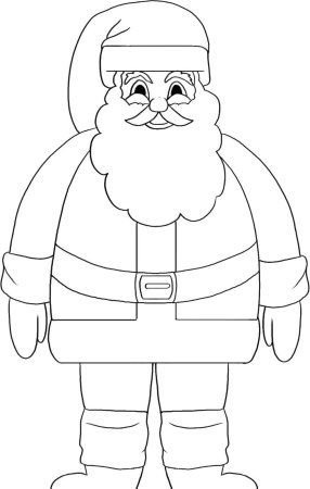 Рисовать Деда Мороза