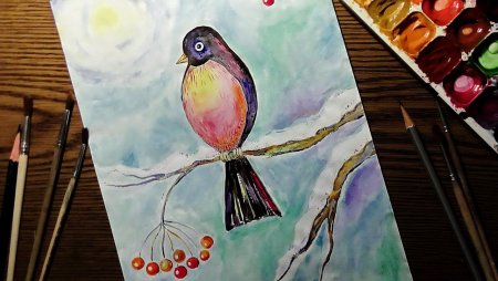 Рисунки гуашью легкие