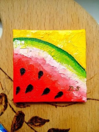 Лёгкие рисунки гуашью