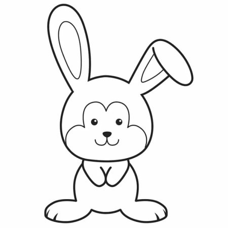 Заяц рисунок карандашом для детей