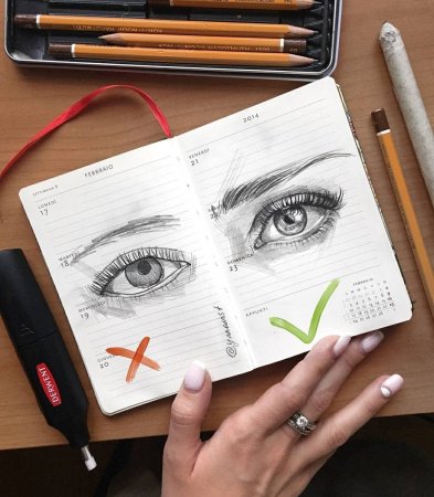 Наброски маркером