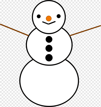 Снеговик в паинте