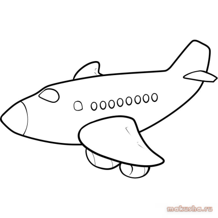 Самолет для рисования для детей
