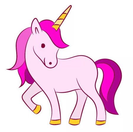 Нарисовать единорога