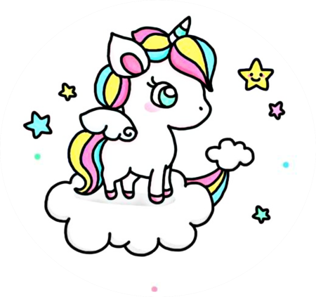 Единорог рисунок