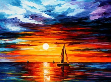 Афремов Леонид художник море