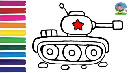 Танки рисование для детей