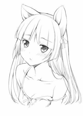 Аниме рисовка карандашом