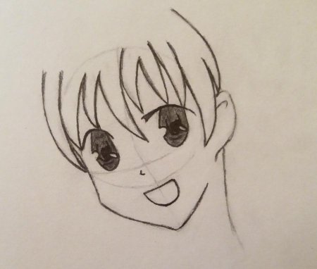 Аниме рисунки для срисовки карандашом легкие