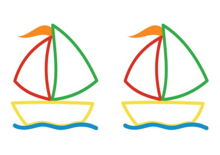 Кораблик рисунок