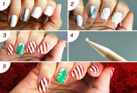 Простые рисунки на ногтях для начинающих