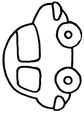 Раскраски для детей 2 лет