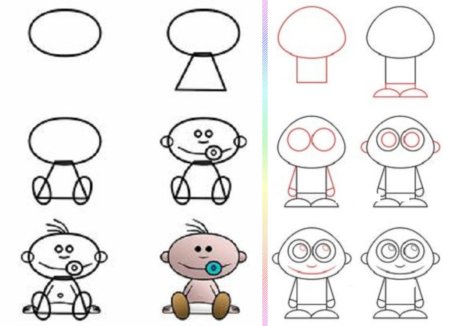 Как нарисовать кота поэтапно