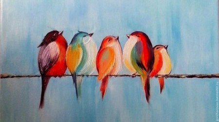 Рисование красками легко