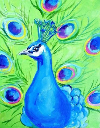 Рисунки гуашью