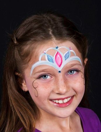 Лёгкий грим на лицо для девочек