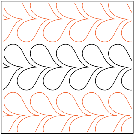 Свободная ходовая Машинная стежка схема