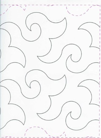 Схемы машинной Стежки для квилтинга