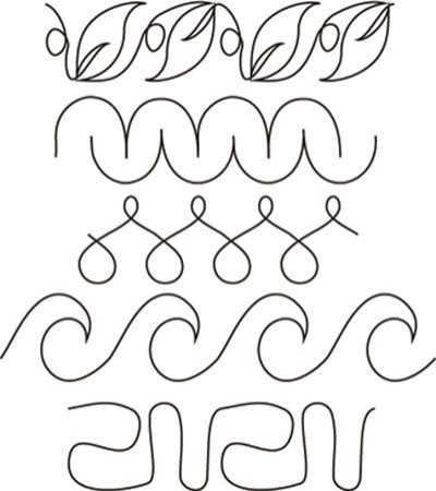 Схемы машинной Стежки для начинающих