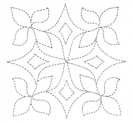 Японская вышивка сашико техника