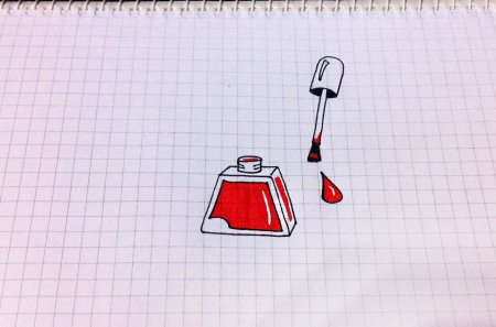 Рисунок ручкой для начинающих