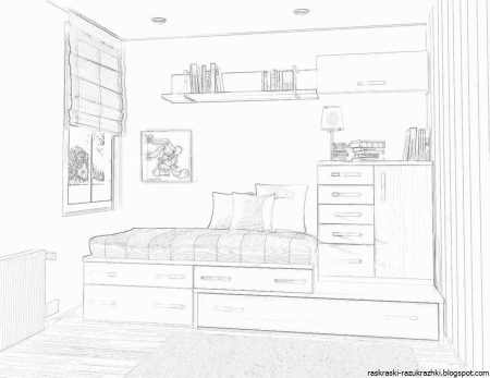 Очертание комнаты