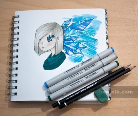 Рисунки маркерами для скетчинга