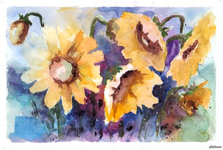 Акварель для начинающих