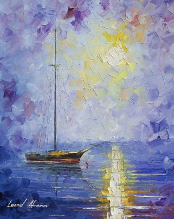 Афремов Леонид художник море