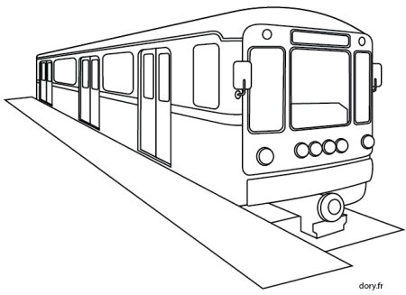 Раскраска метро