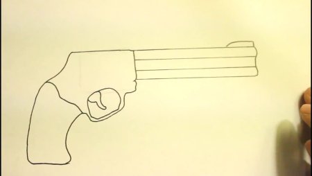 Трафарет пистолета для вырезания