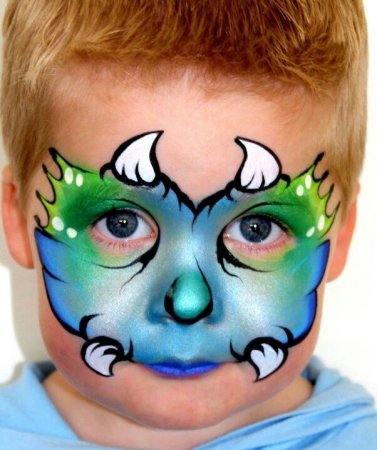 Аквагрим для детей схемы