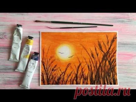 Идеи для рисования акрилом