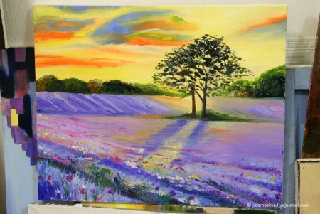 Живопись мастихином картины Сергеев художник картины