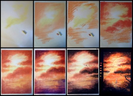 Уроки рисования пастелью