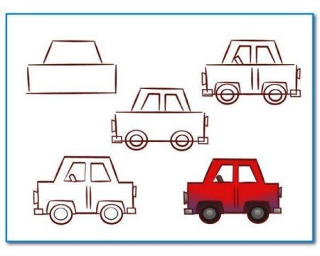 Раскраска машинки