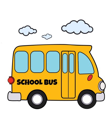 Рисование автобус