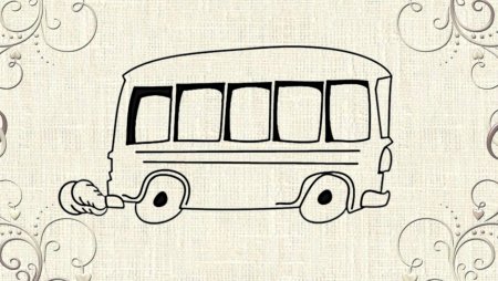 Нарисовать автобус