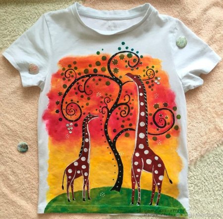 Рисование на футболках