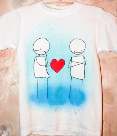 Роспись футболок для детей