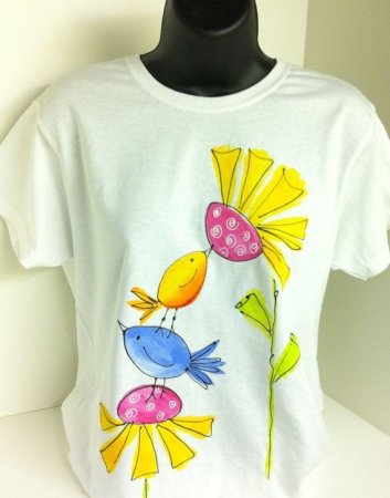 Футболки детские Раскрашенные