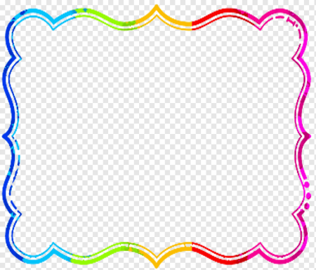 Рамка цветная тонкая