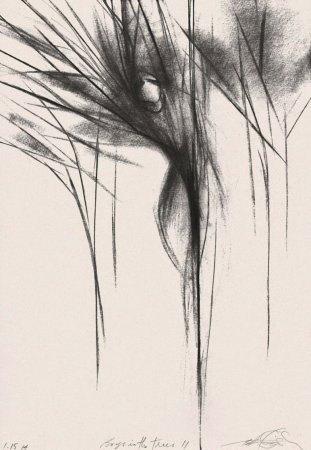 Рисунок углем простой